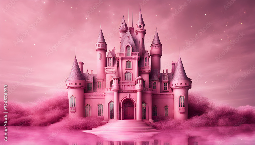 Obraz premium fairy tale castle