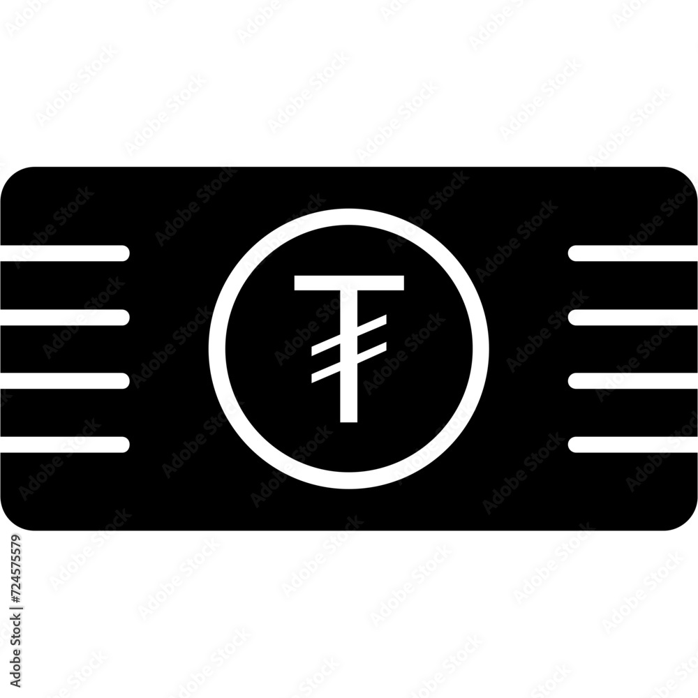 Obraz premium Mongolia Tughrik currency Icon