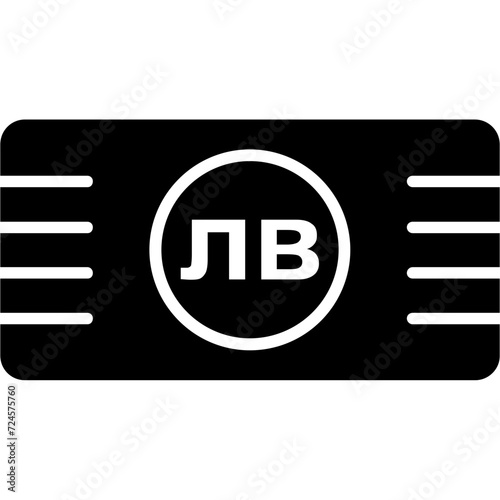 Bulgaria Lev currency Icon