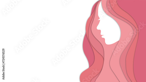 International Women s Day Pink Background