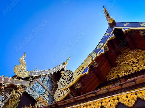 Wat Ram Poeng Tapotaram in Chiang Mai, Thailand photo