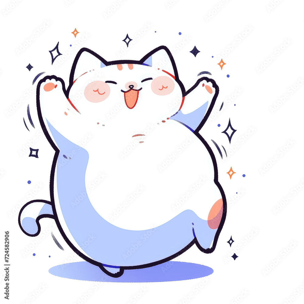 Chubby Cat Cartoon image. Cute cat drawing image. Cute Cat Cartoon Animal Chubby Cat Cartoon image. Cute cat drawing image. Cute Cat Cartoon Animal
