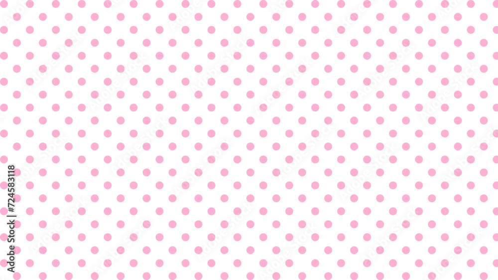 Pink polka dots in the white background Pink polka dots in the white background