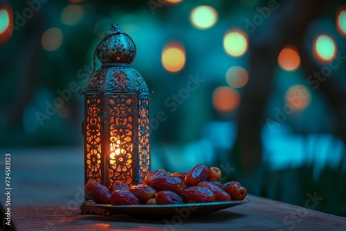 beautifully crafted lantern dates fruit