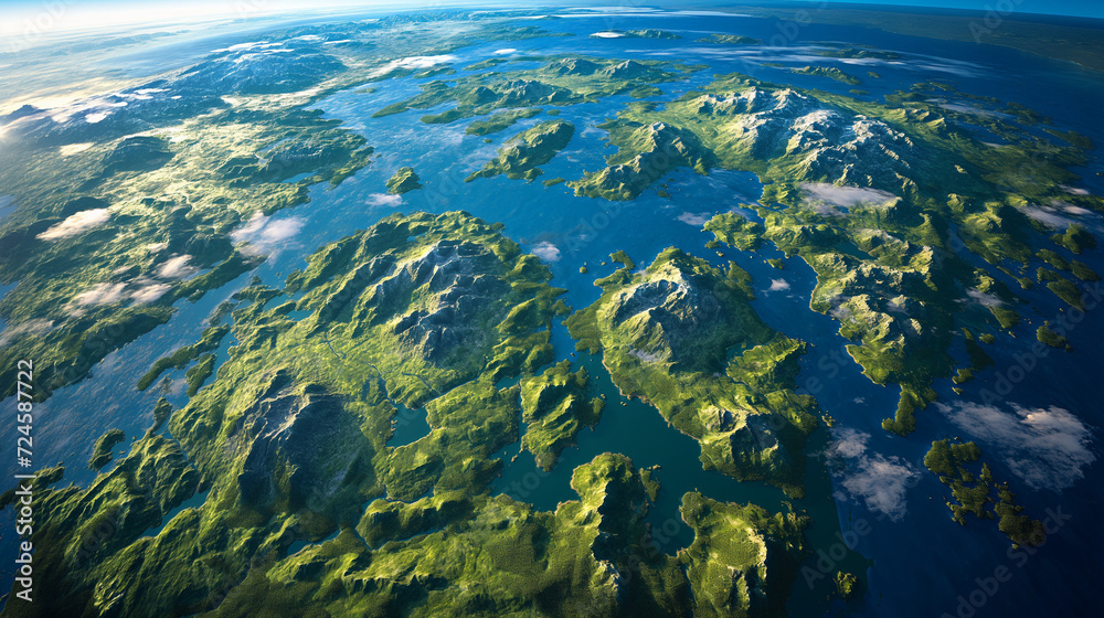Vast Lake Surrounded by Land Vast Lake Surrounded by Land