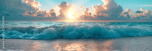 Beautiful photo of the sea for background