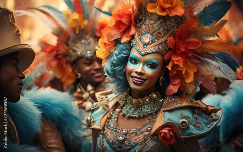 Mingling Carnival Costumed Characters © zainab