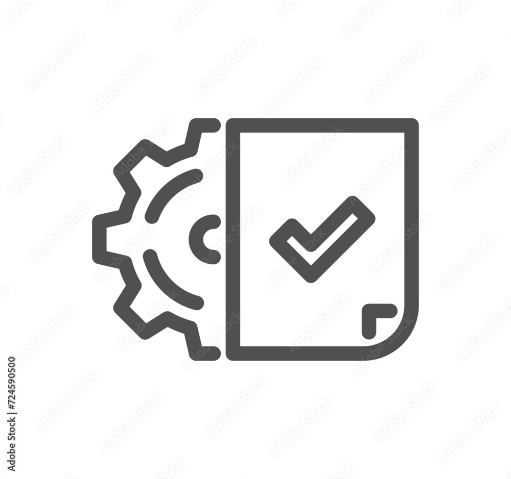 Management related icon outline and linear vector. Management related icon outline and linear vector.