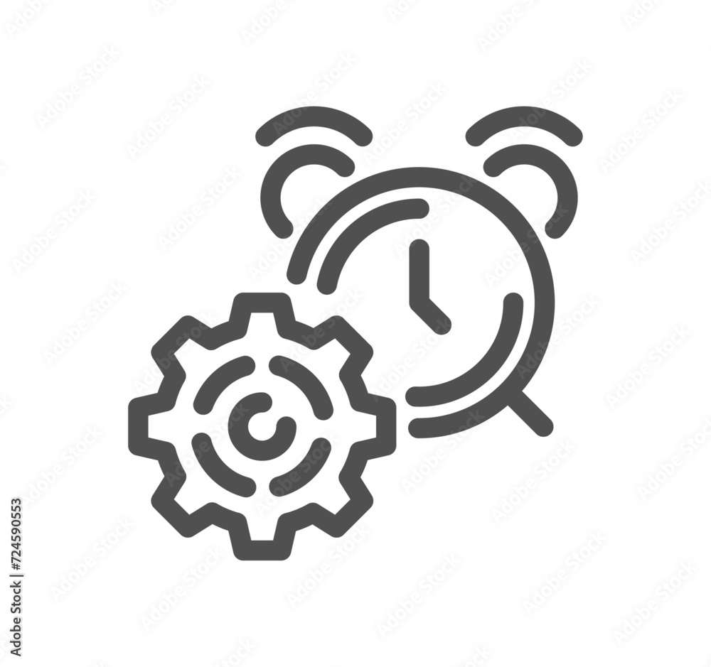 Management related icon outline and linear vector. Management related icon outline and linear vector.