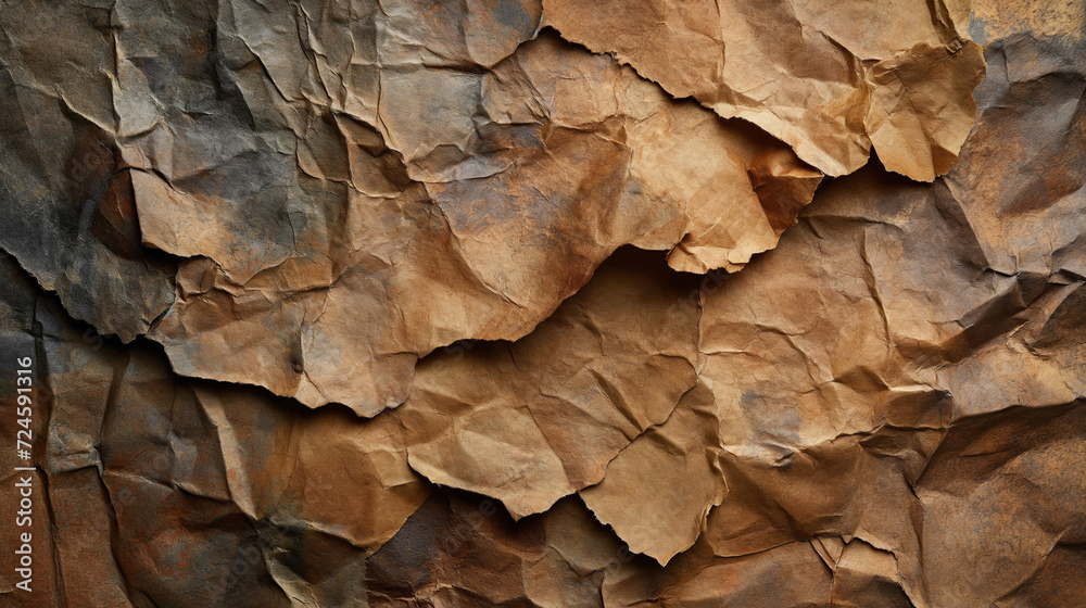 Close-Up View of a Rock Wall Close-Up View of a Rock Wall