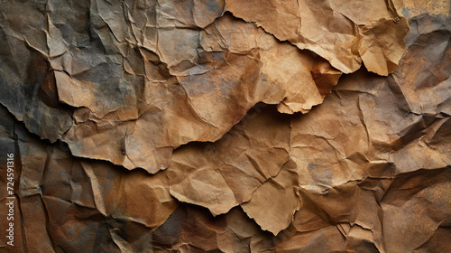 Close-Up View of a Rock Wall