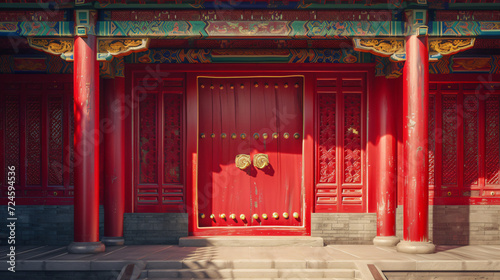 Chinese ancient door © Cedar