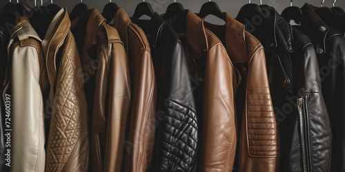 Elevate your look with our sophisticated men's leather collection.