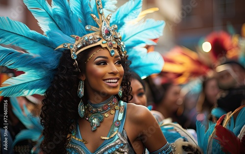 Joyful Carnival Parade Celebration
