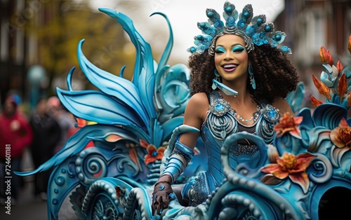 Joyful Carnival Parade Celebration