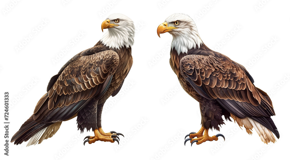 bald eagle isolated on transparent background bald eagle isolated on transparent background