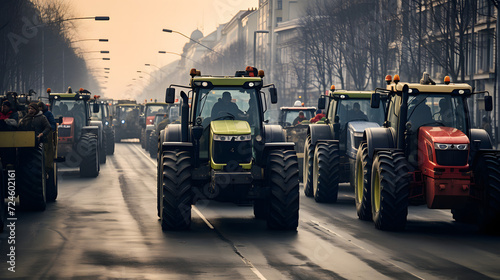 Rural Uprising: Farmers Vent Frustration, Blocking City Streets in Protest Against Government Policies