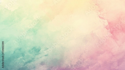 Rainbow abstract watercolor background © Oleg