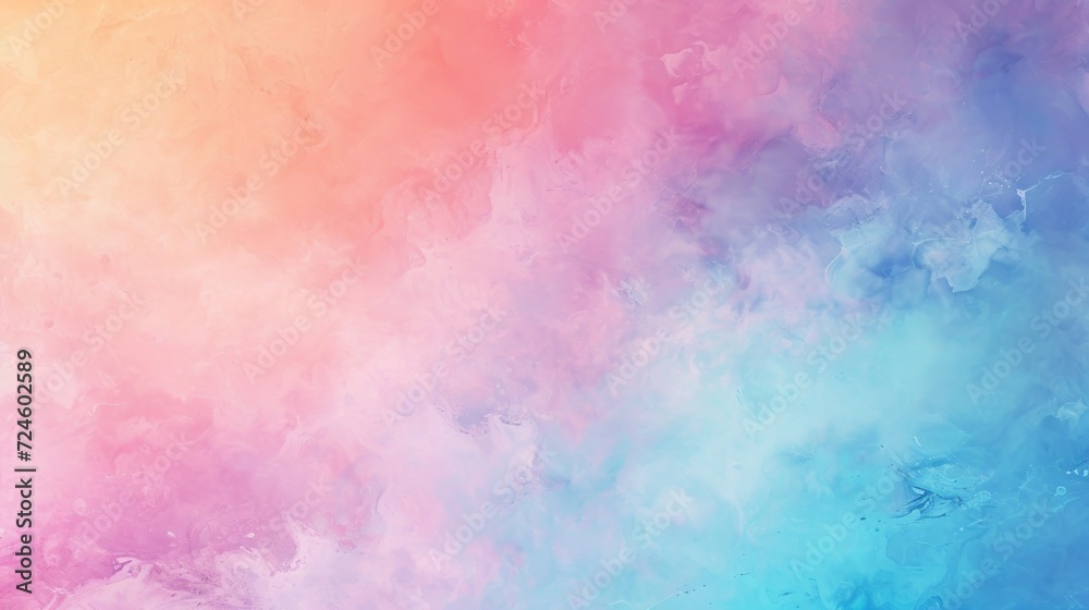 Rainbow abstract watercolor background