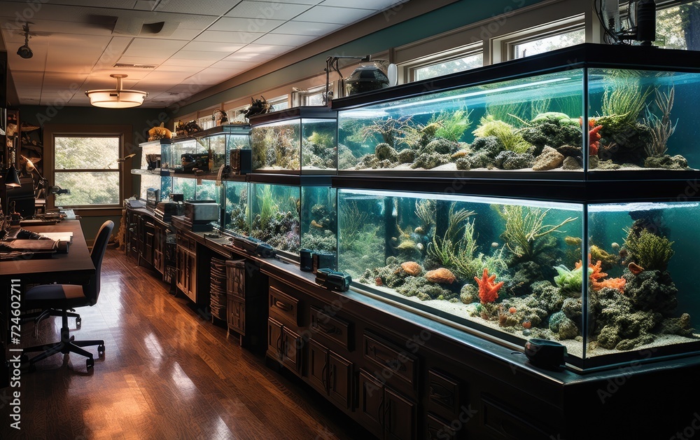 Marine Biology Research Lab Office