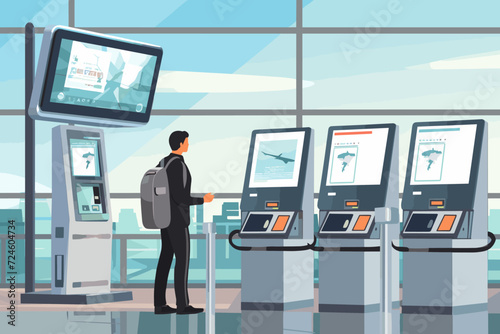 contactless payment at the station terminal