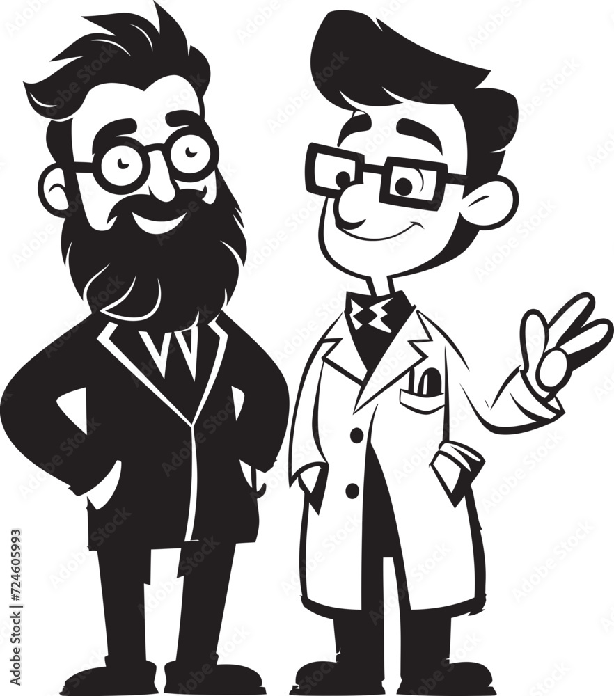 Empathetic Artistry Doctor Patient Unity in Black Vector Imagery Compassionate Canvases Doctor Patient Bonds Illustrated in Black Iconic Composition Empathetic Artistry Doctor Patient Unity in Black Vector Imagery Compassionate Canvases Doctor Patient Bonds Illustrated in Black Iconic Composition