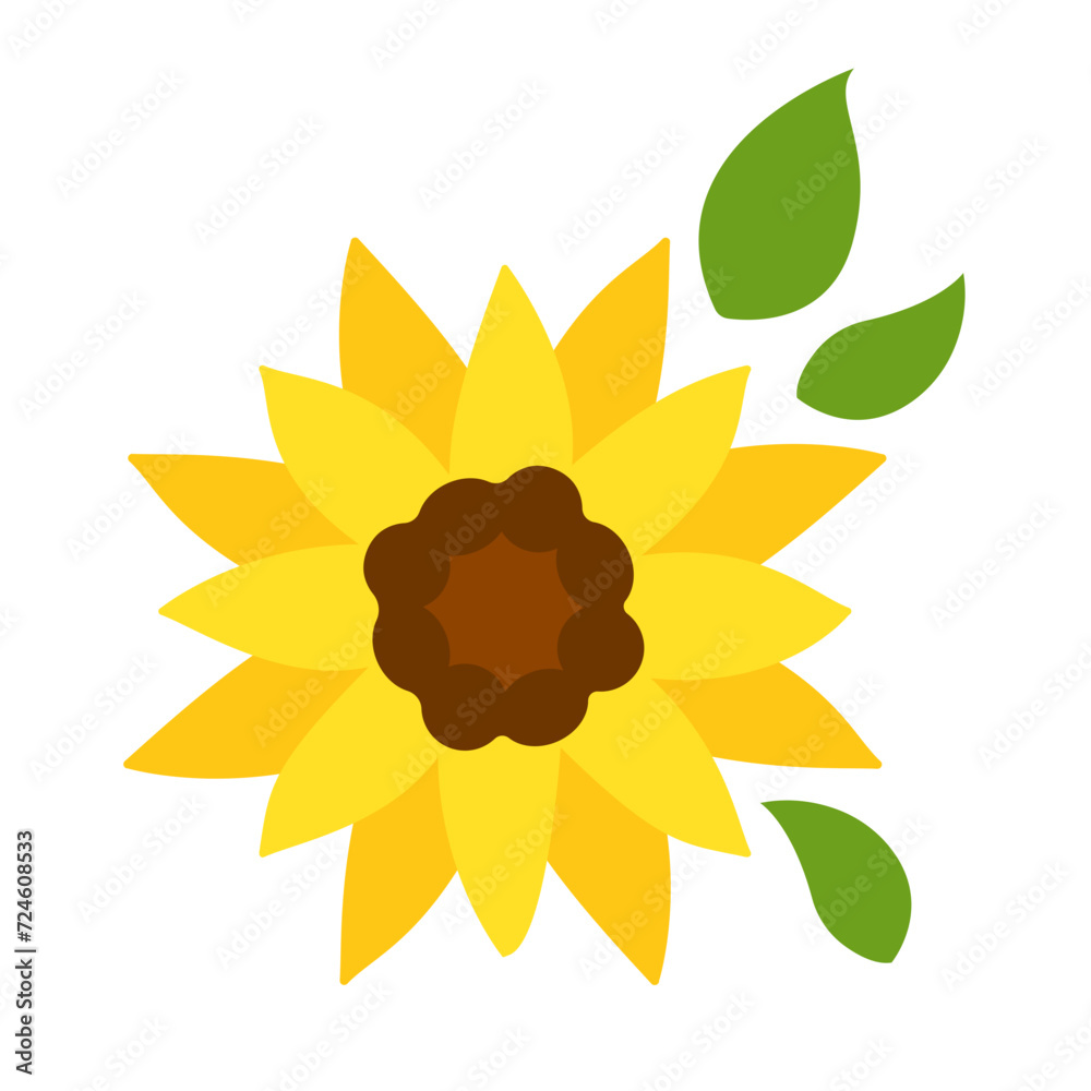 fleur de tournesol jaune