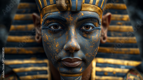 Pharaon portrait concept photo