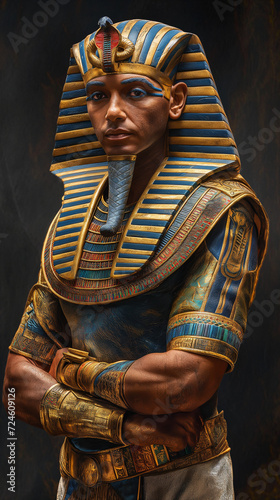 Pharaon portrait concept