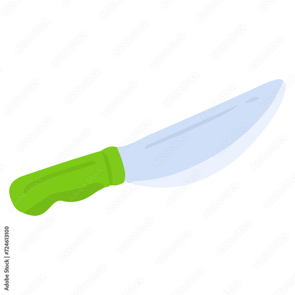 Obraz premium knife cartoon