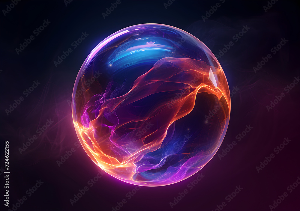glowing sphere glowing sphere