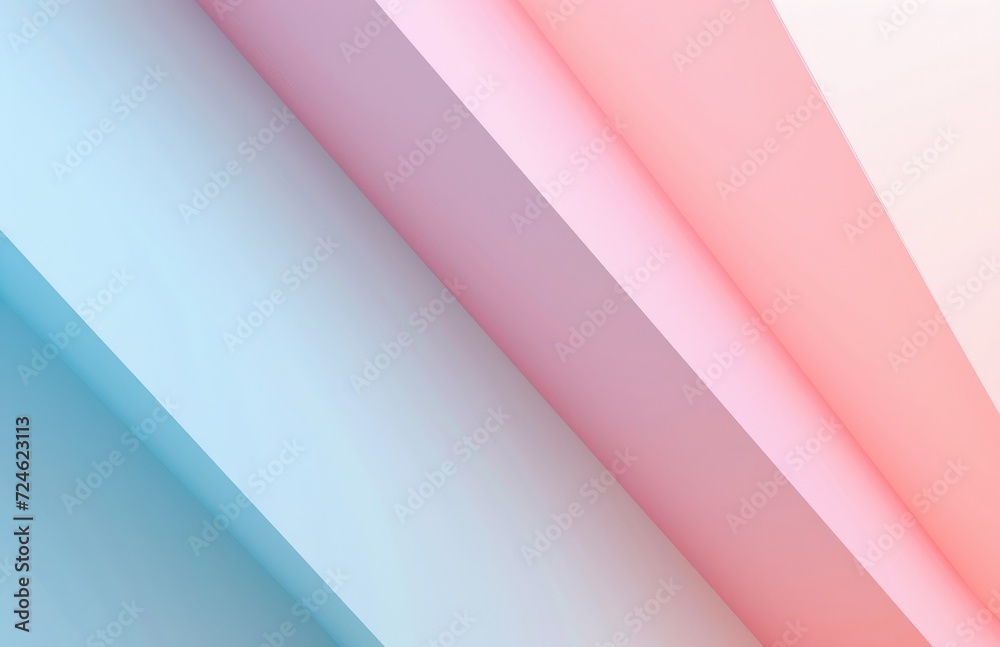 Fototapeta premium Colorful geometric background in pastel colors