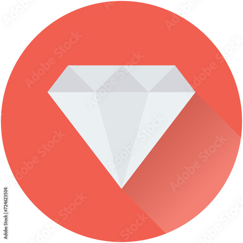 Diamond Vector Icon