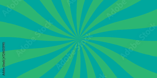 Abstract background with sunburst pattern colorful design. Vintage sunrays illustration swirl grunge backdrop line.	