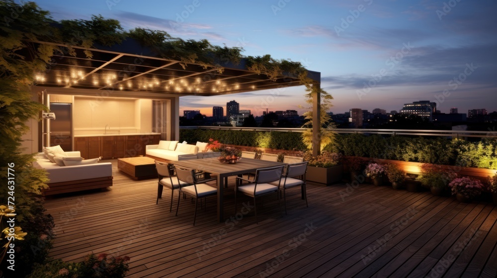 Fototapeta premium Terrace Design Ideas