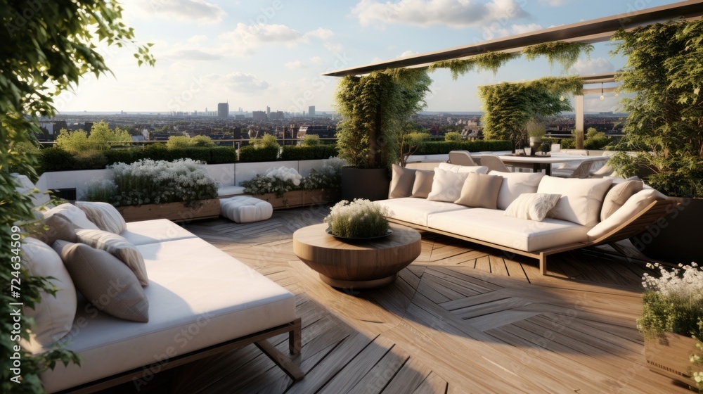 Fototapeta premium Terrace Design Ideas
