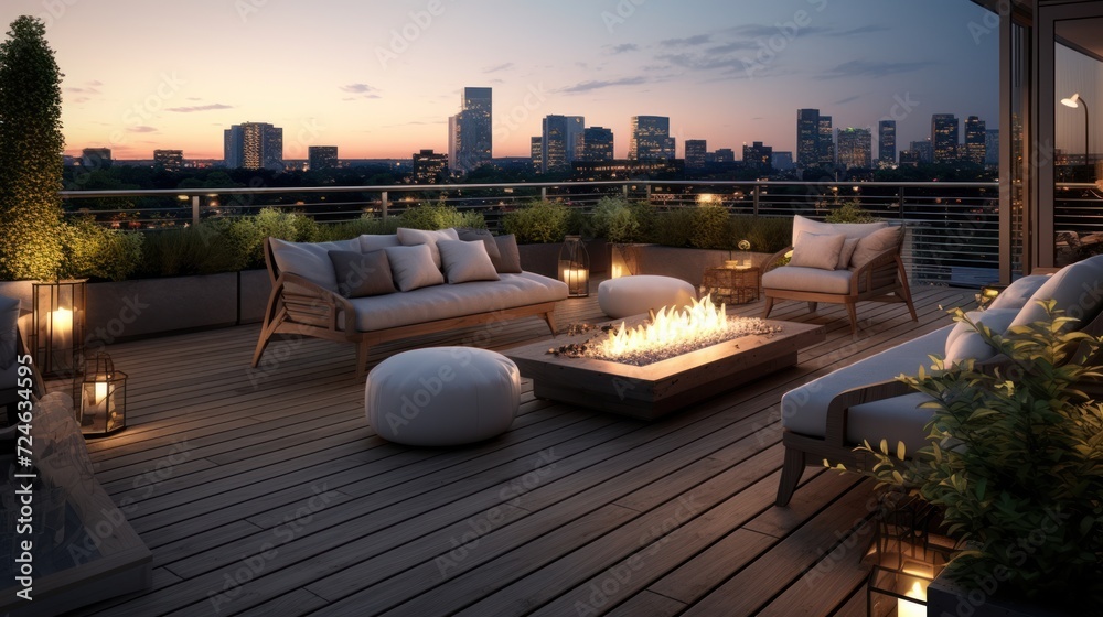 Fototapeta premium Terrace Design Ideas
