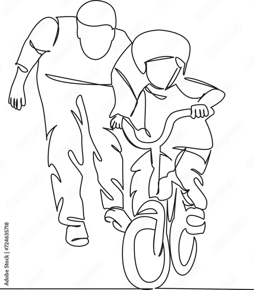 custom made wallpaper toronto digitaldad teaches child to ride a bike