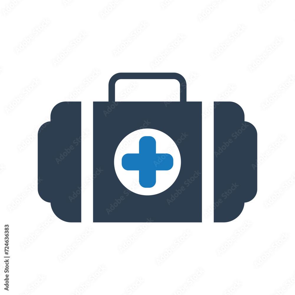 Medical briefcase icon Medical briefcase icon