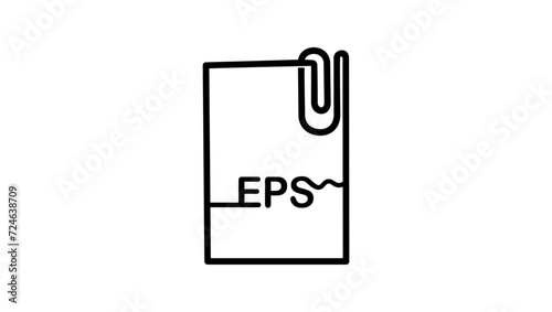 Attached eps file, black isolated silhouette