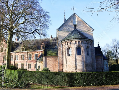 St. Nicholas Church at Postel Abbey, Mol, Belgium.