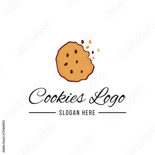 Cookies logo design concept idea 