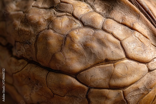 Extreme closeup of a walnut shell s texture used as a design element in a package collection Achieves full depth of field for your printed material