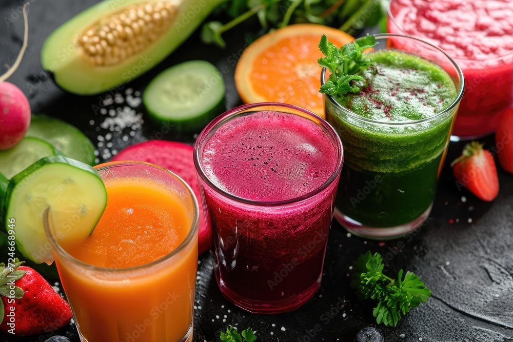 Fresh vegetable juices for fasting Fresh vegetable juices for fasting