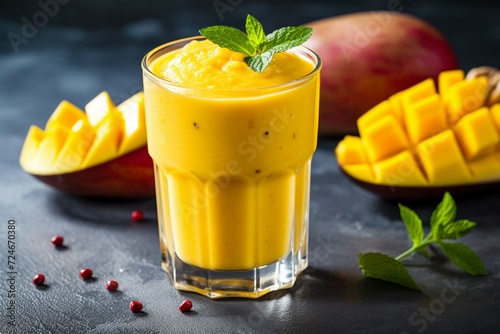 mango smoothie with mango