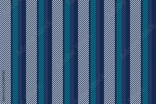Pattern fabric seamless of stripe lines textile with a background vertical texture vector.