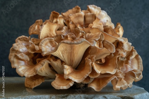 Mushroom cluster named Maitake