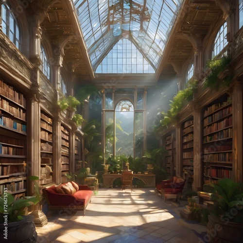 Luxury Library Room Background Very Cool