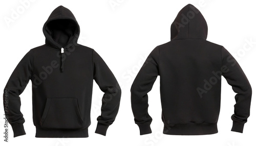 Hoodie Mockup for Product Design - Hoodie Template for Logo Placement and Branding