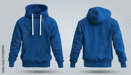 Hoodie Mockup for Product Design - Hoodie Template for Logo Placement and Branding photo